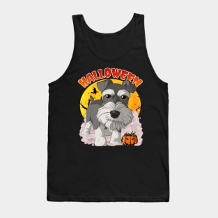 Miniature Schnauzer Halloween Tank Top